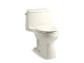 KOHLER K-3811-96 Santa Rosa One-Piece Compact Elongated Toilet, 1.6 Gpf In Biscuit
