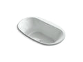 KOHLER K-5718-VB-95 Underscore 71-1/2" X 41-9/16" Drop-In Vibracoustic Bath In Ice Grey