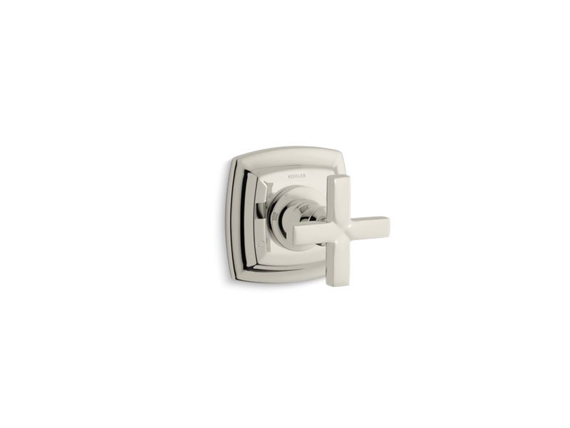 KOHLER K-T16242-3-SN Margaux Valve trim with cross handle for transfer valve, requires valve