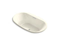 KOHLER K-5718-VB-96 Underscore 71-1/2" X 41-9/16" Drop-In Vibracoustic Bath In Biscuit
