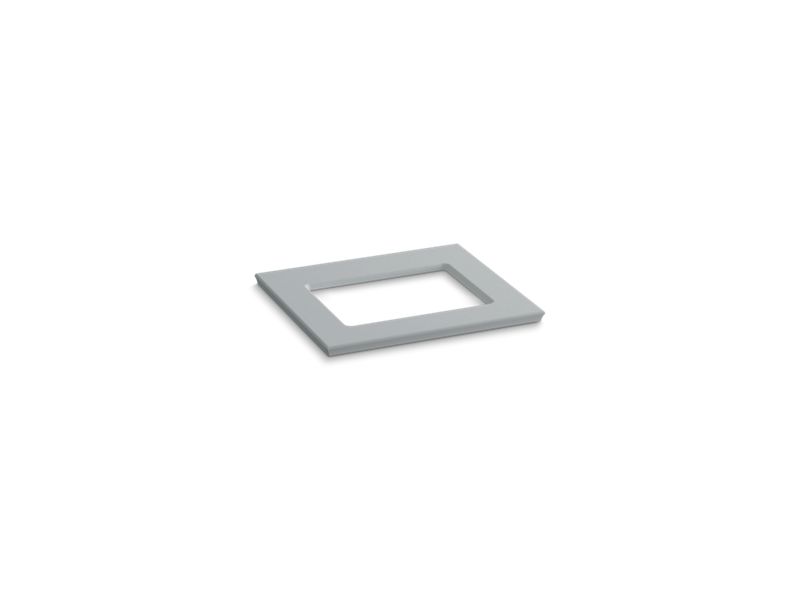 KOHLER K-5455-S36 Solid/Expressions 25" vanity-top with single Verticyl rectangular cutout