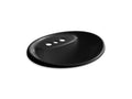 KOHLER K-2839-4-7 Tides Drop-in bathroom sink with 4" centerset faucet holes