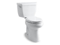 KOHLER K-3713-0 Highline Classic Two-Piece Elongated Toilet, 1.28 Gpf In White