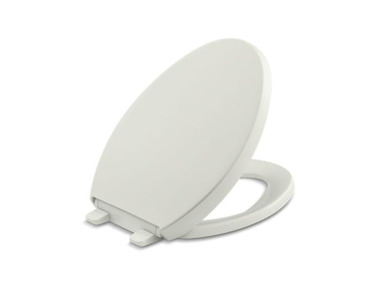 KOHLER K-4008-NY Dune Reveal Quiet-Close elongated toilet seat