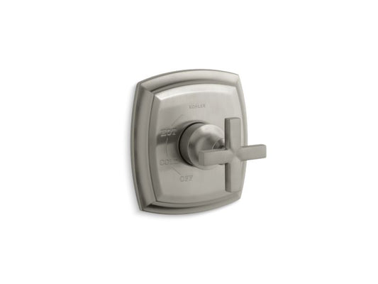 KOHLER K-TS16235-3-BN Margaux Rite-Temp(R) valve trim with cross handle