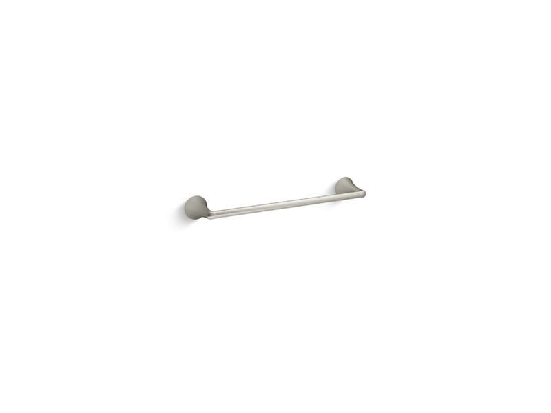 KOHLER K-R23531-BN Lilyfield 18" towel bar In Vibrant Brushed Nickel