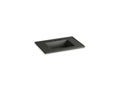 KOHLER Ceramic/Impressions K-2779-8-G88 Thunder Grey Impressions 31" Vitreous china vanity top with integrated rectangular sink