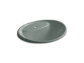 KOHLER K-2839-1-FT Tides Drop-in sink with single faucet hole