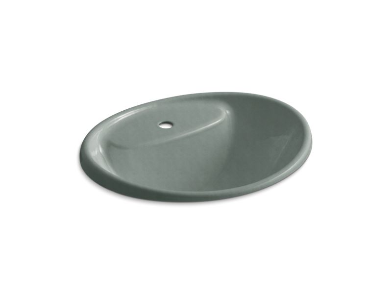 KOHLER K-2839-1-FT Tides Drop-in sink with single faucet hole