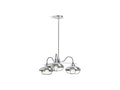 KOHLER K-23662-CH03-CPL Modern Farm Three-light chandelier
