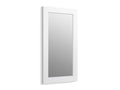 KOHLER K-99666-1WA Poplin Marabou Framed Mirror In Linen White
