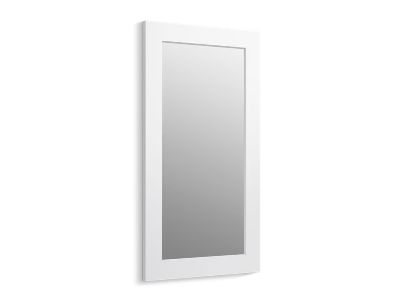 KOHLER K-99666-1WA Poplin Marabou Framed Mirror In Linen White