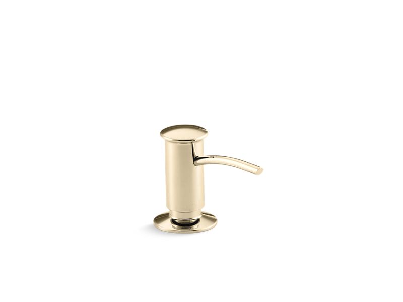 KOHLER K-1895-C-AF Vibrant French Gold Contemporary design soap/lotion dispenser