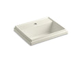 KOHLER K-2991-1-96 Tresham Rectangle Drop-in bathroom sink with single faucet hole