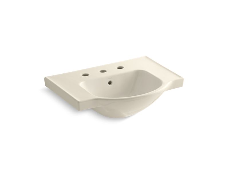 KOHLER K-5248-8-47 Veer 24" widespread sink basin