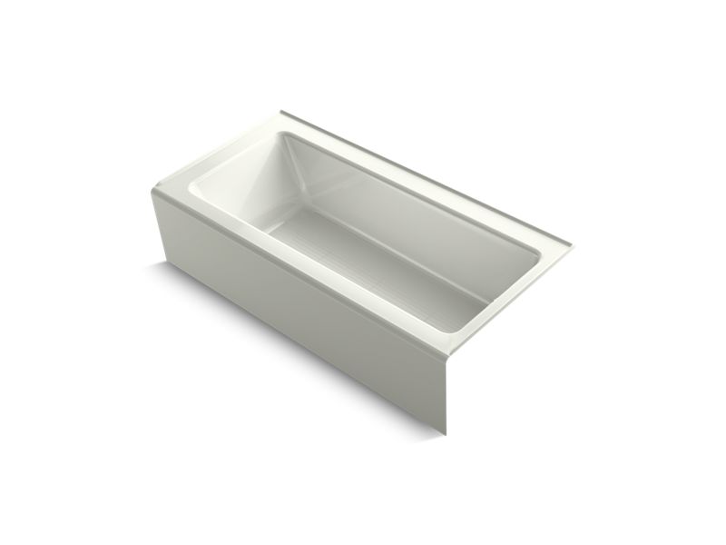 KOHLER K-848-NY Bellwether 66" x 32" alcove bath with integral apron and right-hand drain