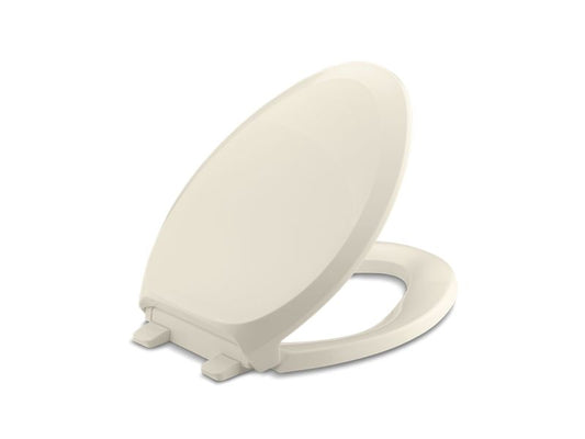 KOHLER K-4713-47 French Curve Quiet-Close elongated toilet seat