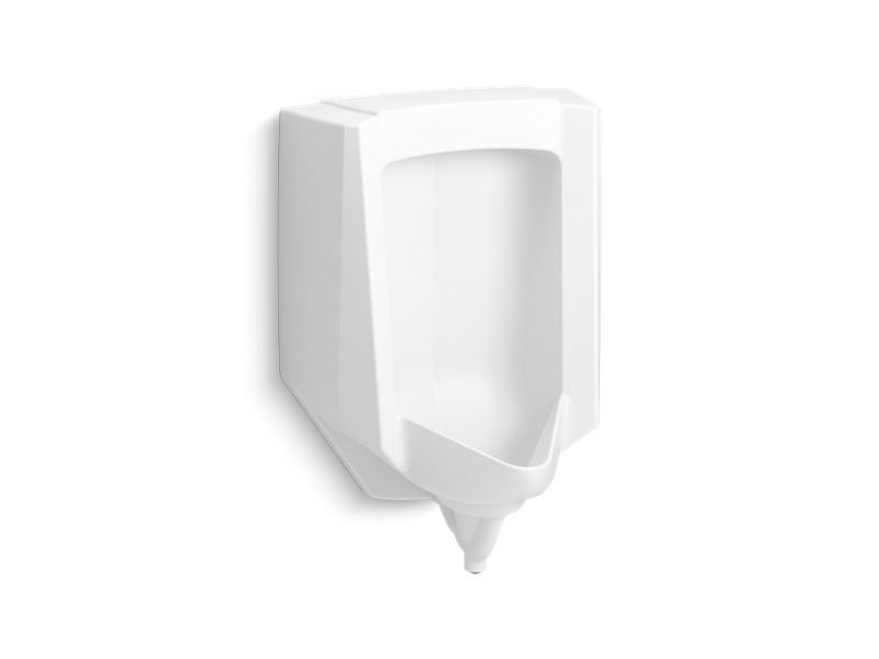 KOHLER K-25048-ER-0 White Stanwell Blow-out 0.5 to 1.0 gpf urinal with rear spud