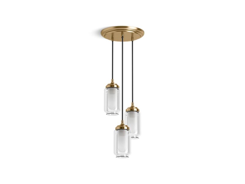KOHLER K-22655-PE03-BGL Artifacts 11" Pendant In Moderne Brushed Gold