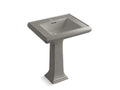 KOHLER K-2258-1-K4 Memoirs Classic Classic 27" pedestal bathroom sink with single faucet hole
