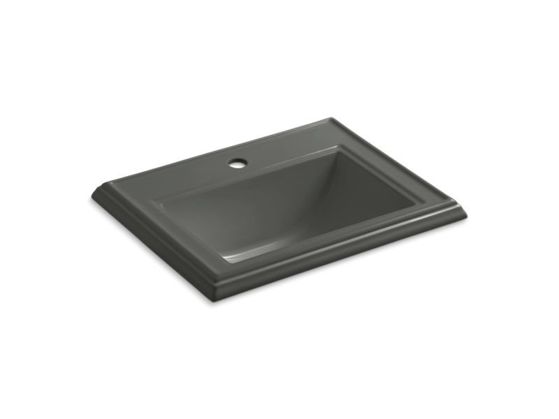 KOHLER K-2241-1-58 Memoirs Classic Classic drop-in bathroom sink with single faucet hole