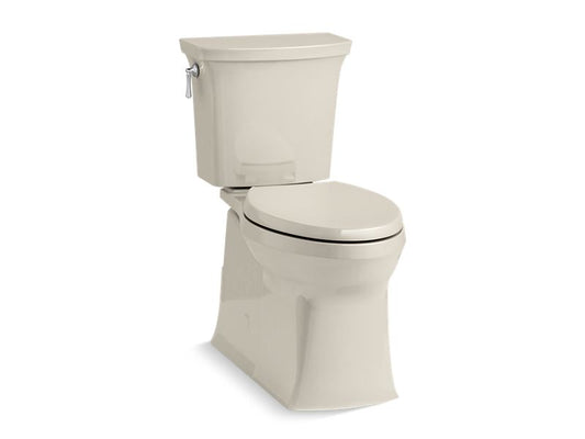 KOHLER K-3814-G9 Corbelle Comfort Height Two-piece elongated 1.28 gpf chair height toilet