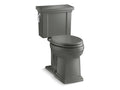 KOHLER Tresham K-3950-58 Thunder Grey Two-piece elongated toilet, 1.28 gpf
