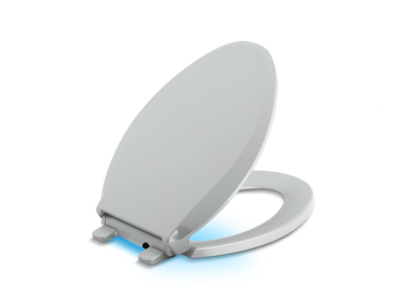 KOHLER K-75796-95 Cachet Nightlight Quiet-Close Elongated toilet seat