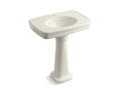 KOHLER K-2347-1-96 Bancroft 30" pedestal bathroom sink with single faucet hole