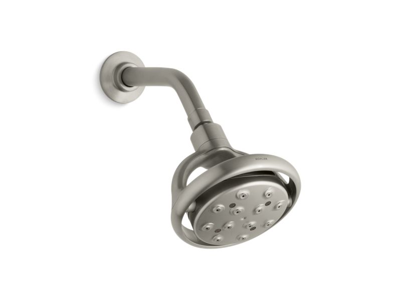 KOHLER K-45427-G-BN Flipside Four-Function Showerhead, 1.75 Gpm In Vibrant Brushed Nickel