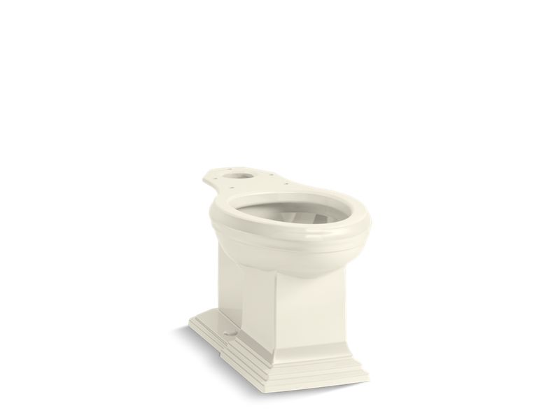 KOHLER K-5626-96 Biscuit Memoirs Elongated chair height toilet bowl