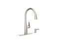 KOHLER K-R30573-SD-VS Vibrant Stainless Easmor Pull-down kitchen sink faucet