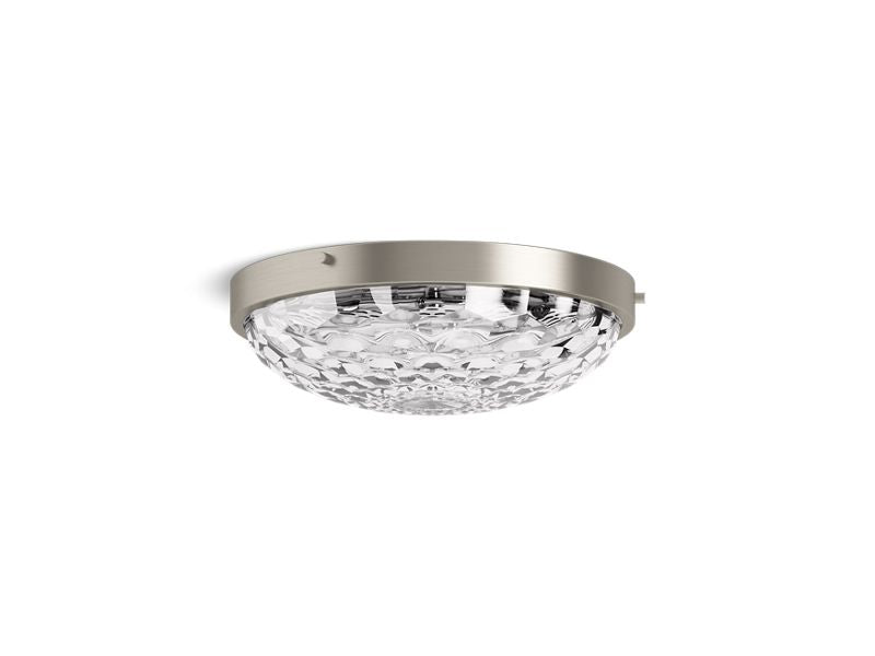 KOHLER K-29373-FM03B-BNL Brushed Nickel Arendela Flush-mount light