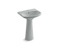 KOHLER K-2362-1-95 Cimarron Pedestal bathroom sink with single faucet hole