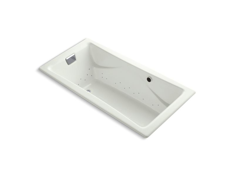 KOHLER K-865-GHCP-NY Dune Tea-for-Two 71-3/4" x 36" Heated BubbleMassage air bath