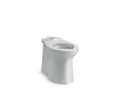 KOHLER K-20485-95 Irvine Elongated toilet bowl with skirted trapway In Ice Grey