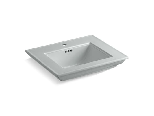 KOHLER K-29999-1-95 Ice Grey Memoirs Stately 24" pedestal/console table bathroom sink