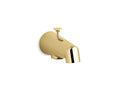 KOHLER K-6855-PB Antique Standard 4-7/8" diverter bath spout, Vibrant Polished Brass