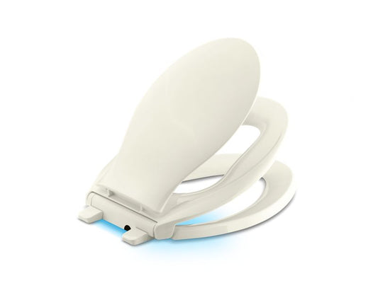 KOHLER K-2599-96 Transitions Nightlight Quiet-Close Elongated toilet seat