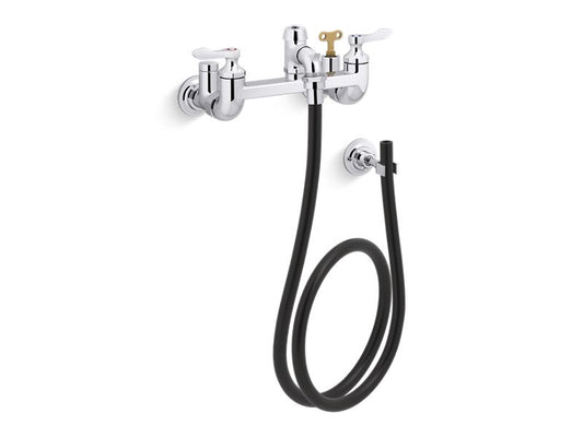 KOHLER K-838T80-4A-CP Polished Chrome Triton Bowe Service sink faucet