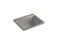 KOHLER K-5872-1A1-K4 Riverby 25" x 22" x 9-5/8" top-mount single-bowl kitchen sink with sink rack