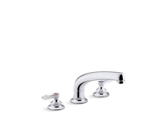 KOHLER K-815T20-4AHA-CP Polished Chrome Triton Bowe 1.5 gpm kitchen sink faucet with 8-3/16" swing spout, aerated flow and lever handles