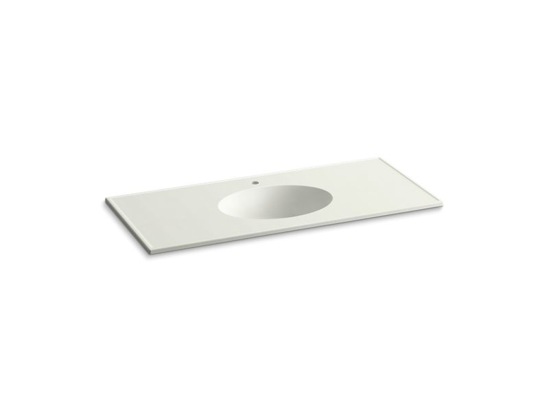 KOHLER Ceramic/Impressions K-2891-1-G82 Dune Impressions 49" Vitreous china vanity top with integrated oval sink