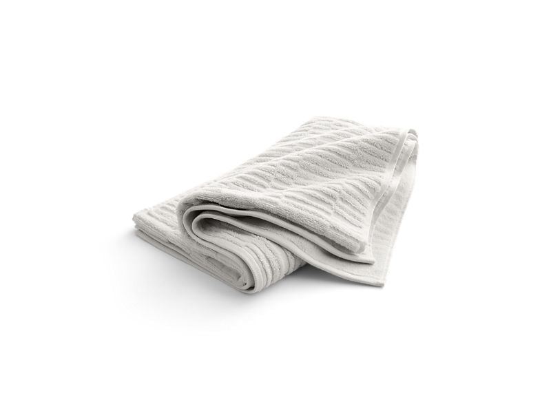 KOHLER K-31507-TA-NY Turkish Bath Linens bath towel with Tatami weave, 30" x 58"