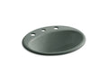 KOHLER K-2905-8-FT Farmington Drop-in bathroom sink with 8" widespread faucet holes
