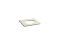 KOHLER K-5421-S35 Solid/Expressions 25" vanity-top with single Verticyl oval cutout