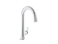 KOHLER K-72218-B7-CP Sensate Touchless pull-down kitchen sink faucet with two-function sprayhead In Polished Chrome