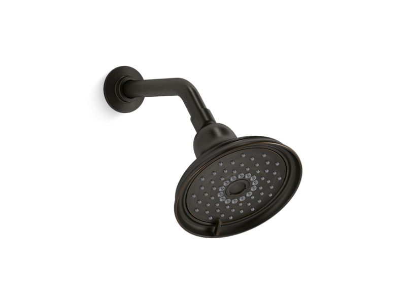 KOHLER K-22167-2BZ Bancroft Three-Function Showerhead, 2.5 Gpm In Oil-Rubbed Bronze