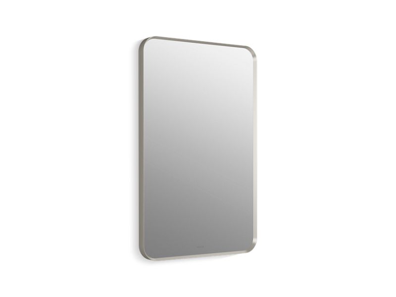 KOHLER K-26052-BNL Brushed Nickel Essential 22" x 34" rectangle decorative mirror