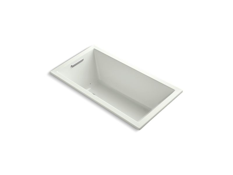 KOHLER K-1168-GHVB-NY Underscore 60" X 32" Drop-In Vibracoustic Bath With Heated Bubblemassage In Dune